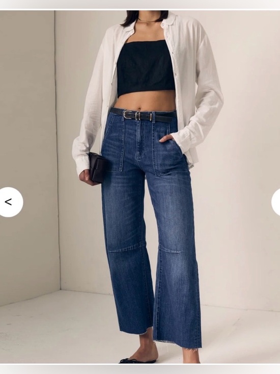 le jean Denim - Le Jeans utility soft Barrel Jeans size 24